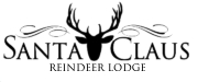 Santa Claus at the Reindeer Lodge